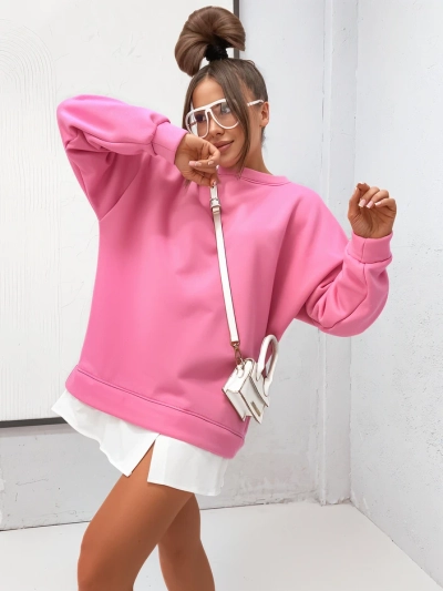 Sweatshirt en coton pour femmes de Royalfashion avec bas amovible