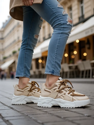 Royalfashion Baskets de sport pour femmes Miefo