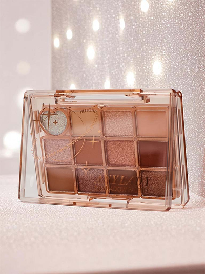 Palette de 12 Fards à Paupières Chocolat Fondant