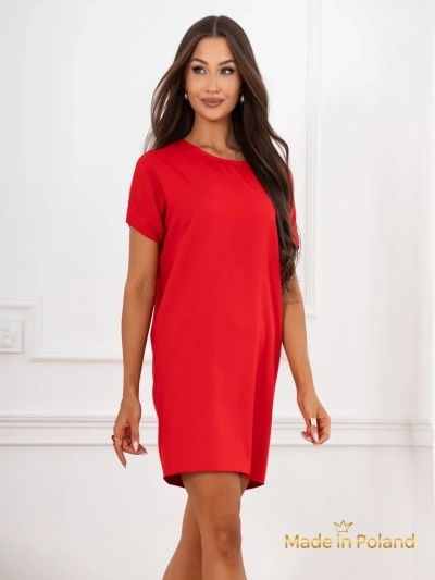 Robe courte simple pour femmes Lady Time