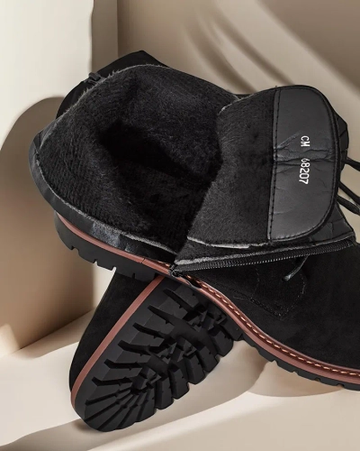 Bottines à lacets pour femmes Royalfashion Gosop