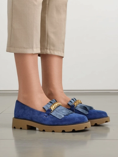 Royalfashion Mocassins en Suède Écologique pour Femmes Mare Nostrum