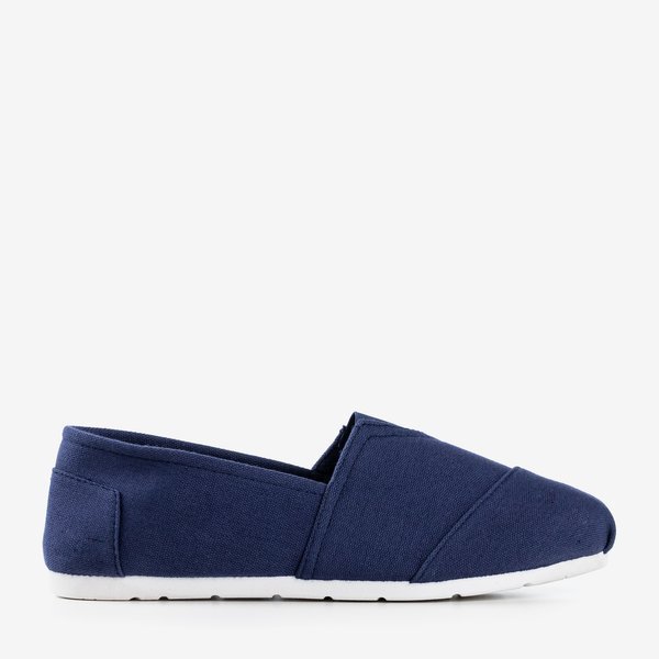 OUTLET Baskets slip-on femme bleu marine Slavarina - Footwear