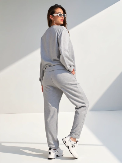 Royalfashion Ensemble en viscose pour femmes avec imprimé