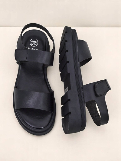 Royalfashion Sandales pour femmes avec une semelle plus épaisse Otvanna