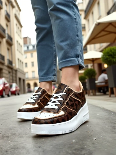 Chaussures de sport pour femmes Royalfashion avec imprimé Ozofio