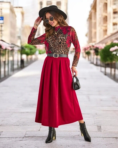 Jupe midi pour femmes de Royalfashion