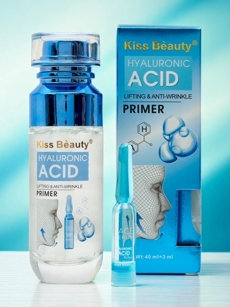 Base de maquillage à l'acide hyaluronique, hydratante