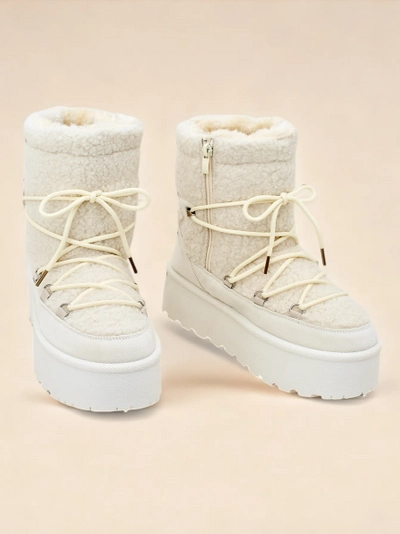 Royalfashion Bottes de neige pour femmes Wiow