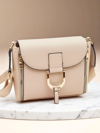 Royalfashion Petit sac à main pour femme en cuir écologique Noli Chic