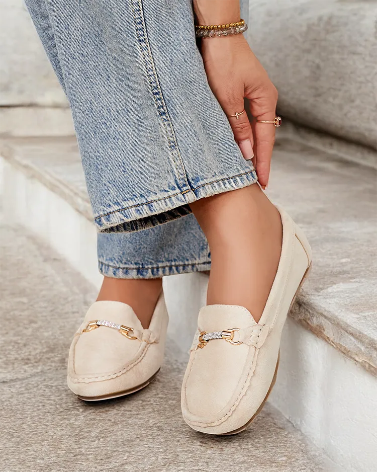 Royalfashion Élégants mocassins pour femme Izuuw