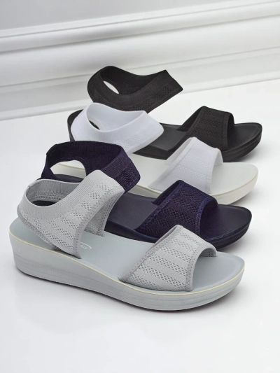 Royalfashion Sandales pour femmes à semelle épaisse Viva Flex II