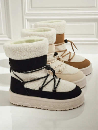 Bottes imitation bottes de neige pour femmes Quill Haven