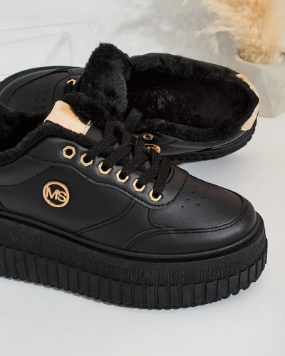 Royalfashion Baskets chauffantes pour femme avec fourrure Sofi