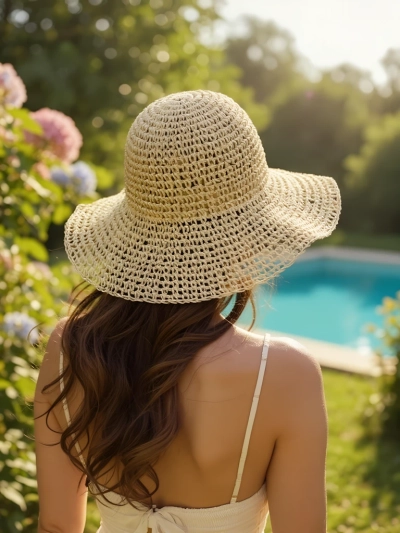 Royalfashion Chapeau de paille femme Sunlita Belle
