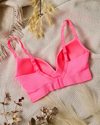 Royalfashion Soutien-gorge côtelé pour femme