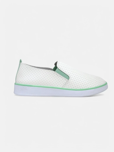 Royalfashion Chaussures à enfiler perforées pour femmes Kassias