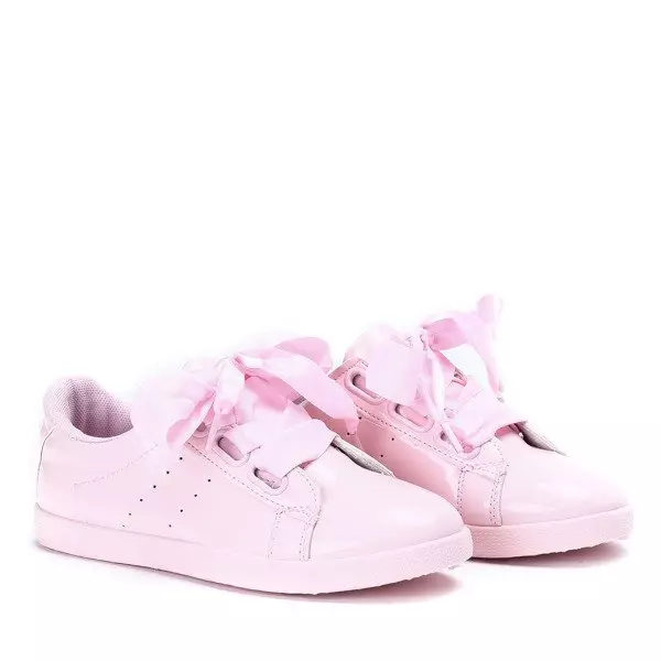 OUTLET Baskets enfants roses Fiona - Chaussures
