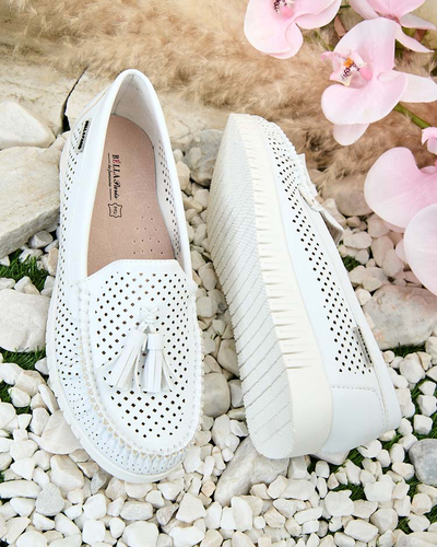 Royalfashion Mocassins ajourés femme Molaffa