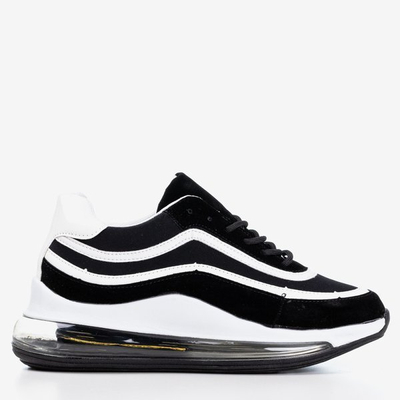 Sneakers Feel Fantastic pour femmes noires et blanches - Footwear