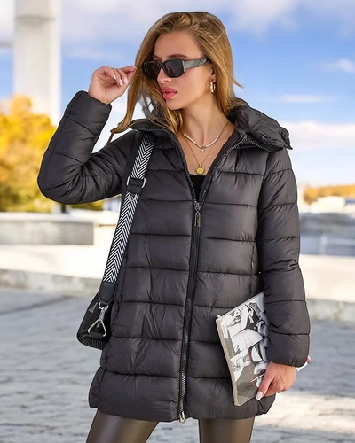 Royalfashion veste d'hiver matelassée pour femme