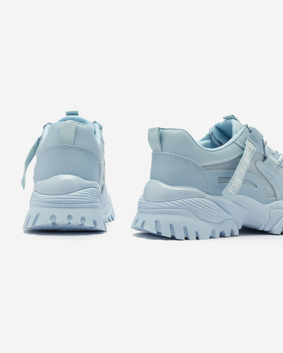 Chaussures de sport bleues pour femmes Evilpo- Footwear