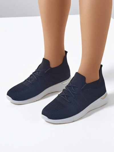 Royalfashion Chaussures de sport en tissu pour femmes Intérieur