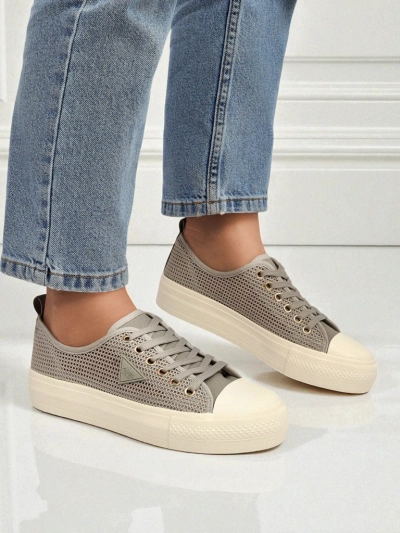 Baskets pour femmes Callista Mesh Light Grey – confort et style pour l'été et l'automne