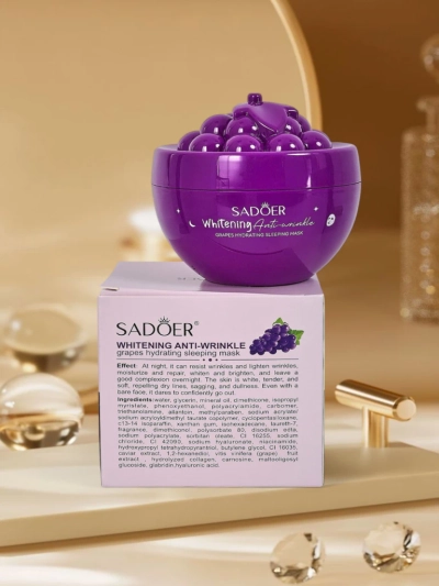 Calista Vitis Sleeping Mask – Masque hydratant au raisin Sadoer 120ml