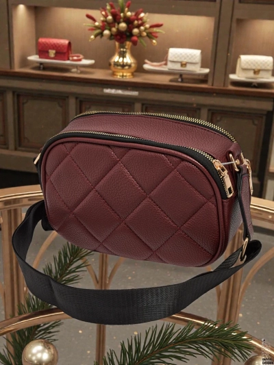 Petit sac à main matelassé pour femmes en cuir écologique Connere