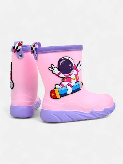 Bottes de pluie pour enfants Royalfashion avec l’astronaute Cosmos