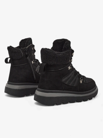 Bottines pour Femmes Aurora Noires en Cuir Élégantes pour l'Automne