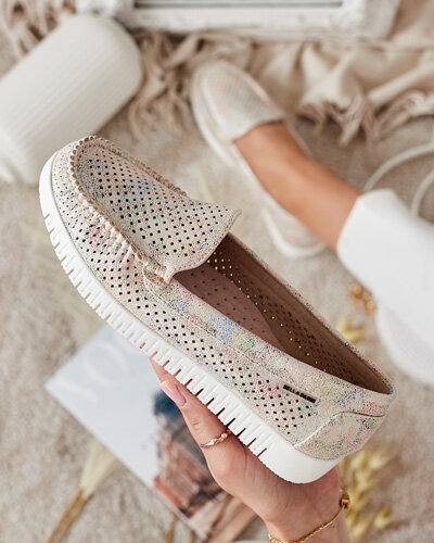 Royalfashion Mocassins ajourés pour femme Nafis