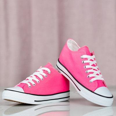 Baskets rose fluo à imprimé Fabiana - Footwear