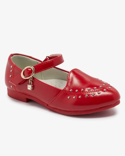 Escarpins rouges pour filles avec strass Praja- Footwear