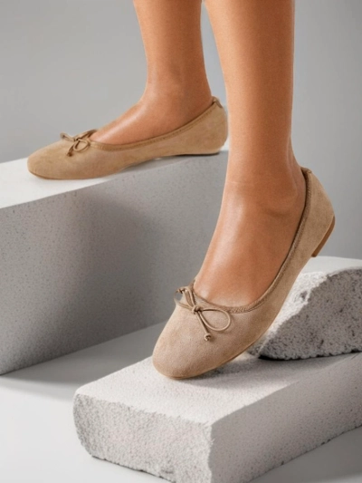 Royalfashion Ballerines pour femmes avec un nœud Zaame