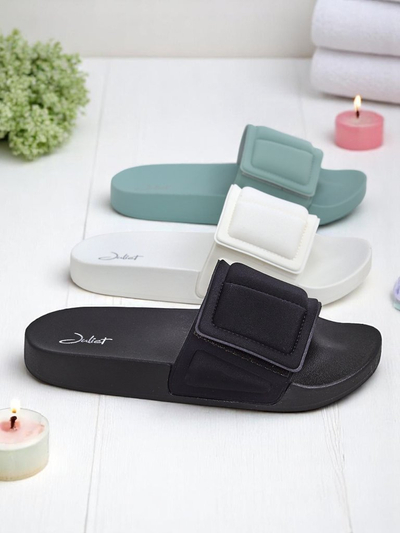 Royalfashion Sandales plates pour femmes FlexiWalk