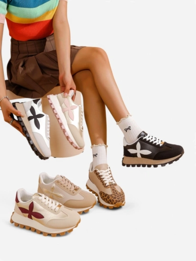 Baskets sportives Royalfashion pour femmes sur une semelle épaisse Aloqa