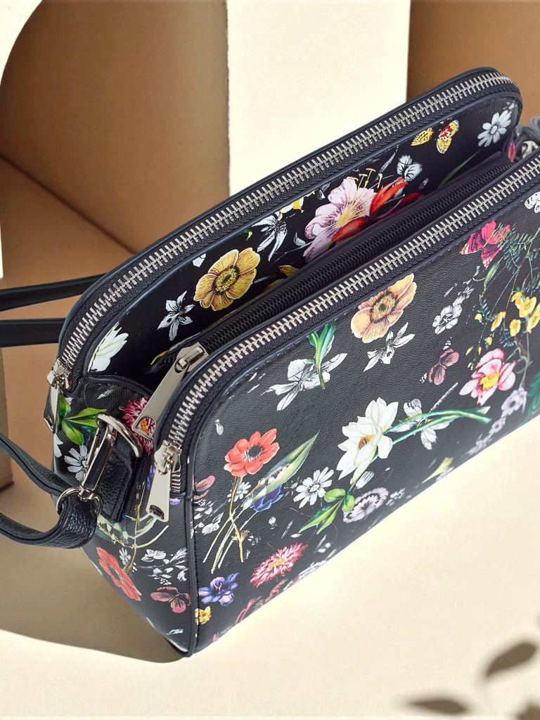 Royalfashion Petit sac à main pour femme en cuir écologique Florentia