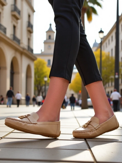 Mocassins mat pour femmes Royalfashion Timmone