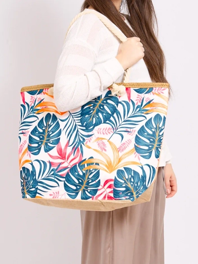 Royalfashion Grand sac en tissu avec impression