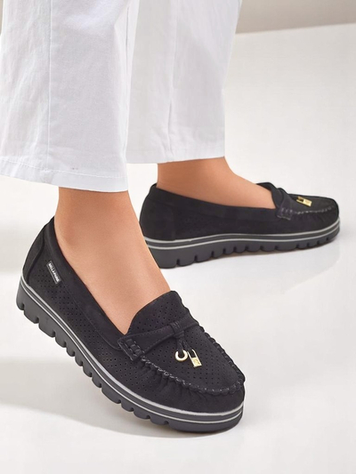 Mocassins à lacets pour femmes Royalfashion Elissas