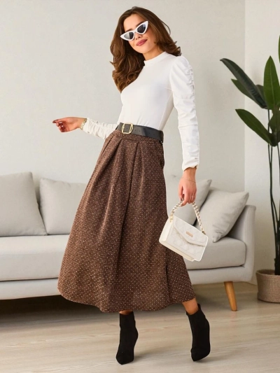 Jupe midi femme Royalfashion
