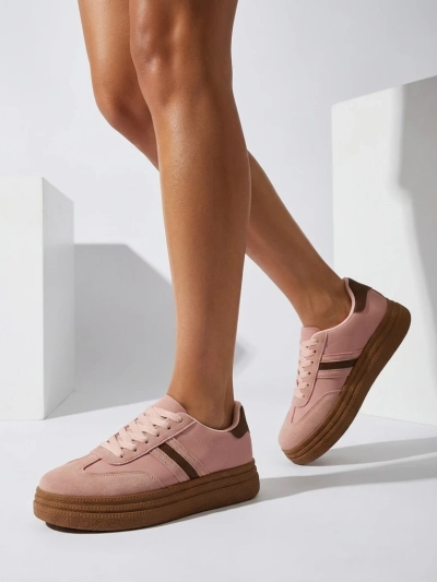 Sneakers pour Femmes Flora Roses Écologiques Sportives pour l'Été