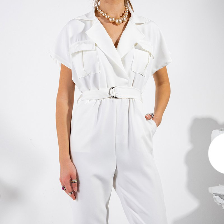 Combinaison femme blanche - Vêtements