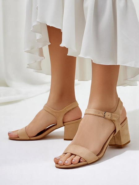 Sandales en éco-suedine pour femmes Royalfashion Quarter