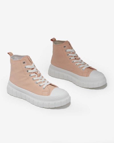 Royalfashion Powder Baskets hautes pour femmes Ates Baskets