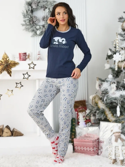 Pyjama pour femmes Royalfashion avec impression