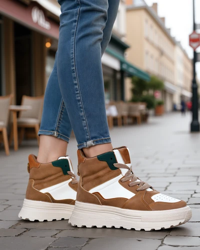 Royalfashion Baskets de sport féminines hautes Geeky