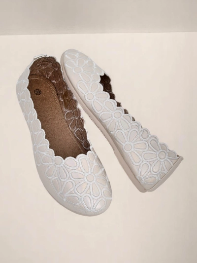 Royalfashion Ballerines florales pour femmes Magerro